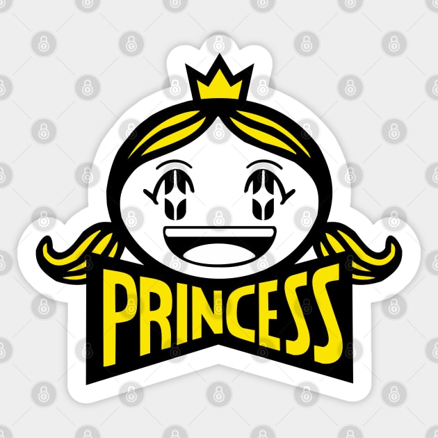 Princess Sticker by JacsonX